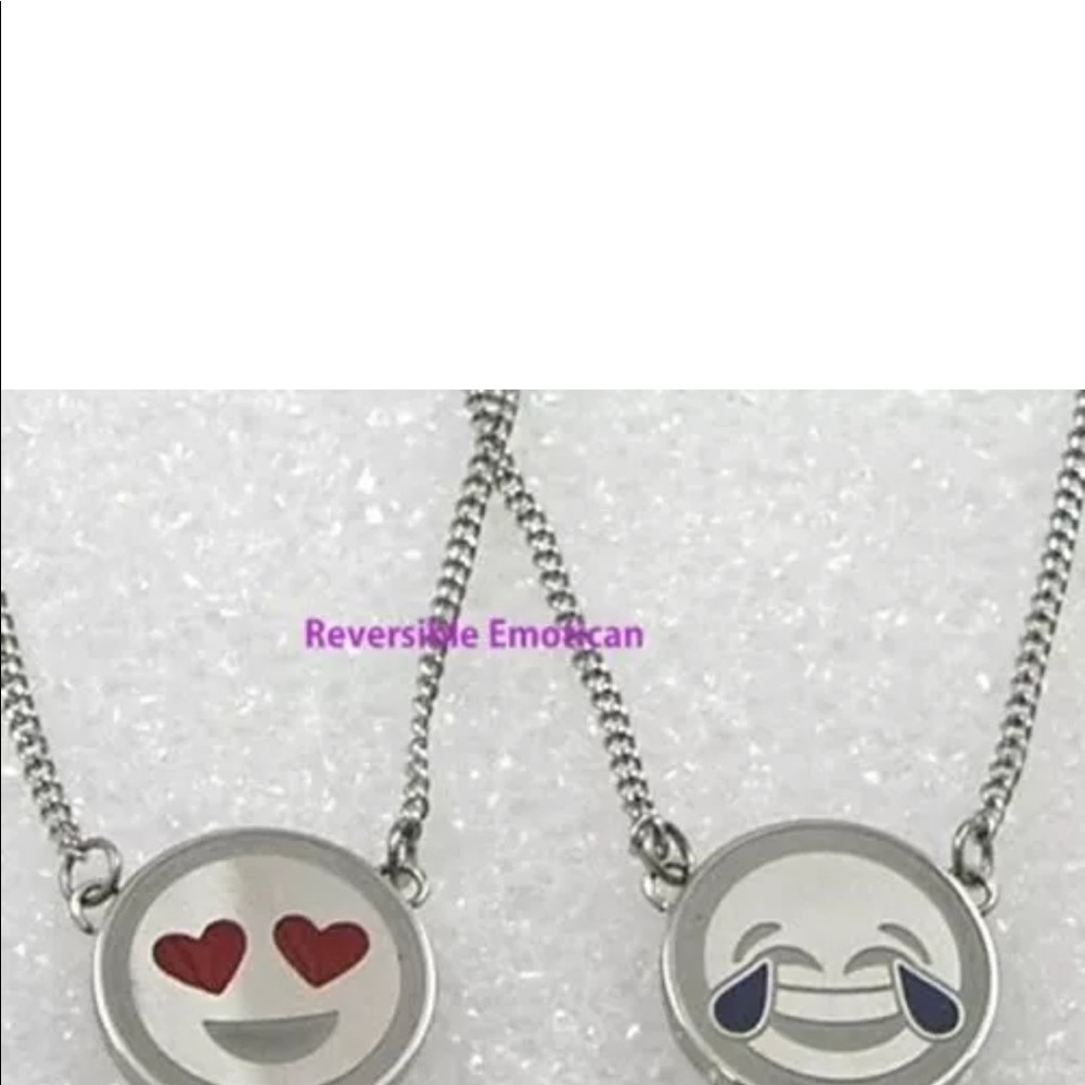 Emoji Necklace Tears of Joy Smiling Face